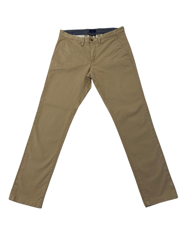 Gant Beige Hallden Slim Fit Chinos