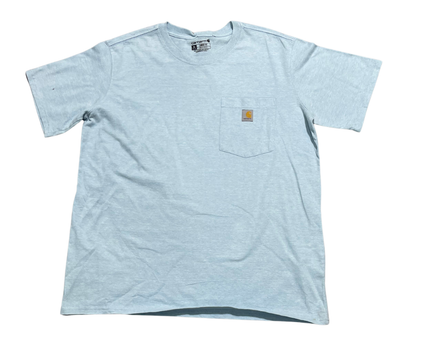 Carhartt Light Blue Heathered Pocket T-Shirt