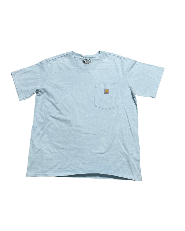 Carhartt Light Blue Heathered Pocket T-Shirt