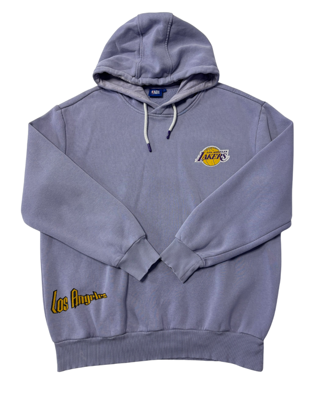 DeFacto Purple Los Angeles Lakers Graphic Hoodie