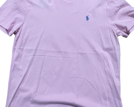 Polo Ralph Lauren Pink Slim Fit Crewneck T-Shirt