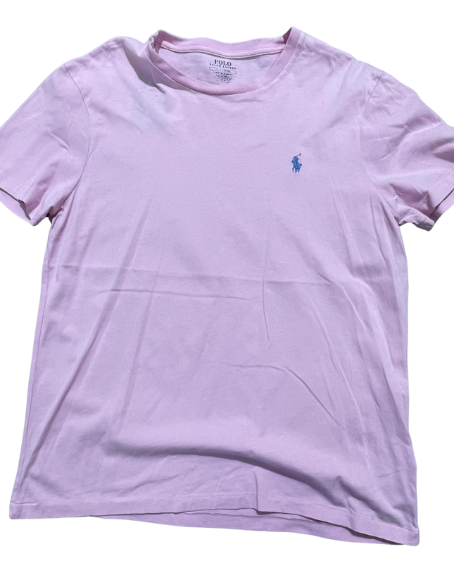 Polo Ralph Lauren Pink Slim Fit Crewneck T-Shirt