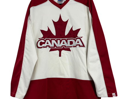HBC Official Team Canada 2006 Olympic Red/White Jersey