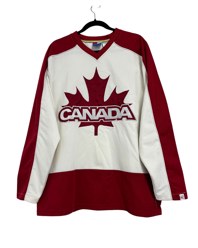HBC Official Team Canada 2006 Olympic Red/White Jersey