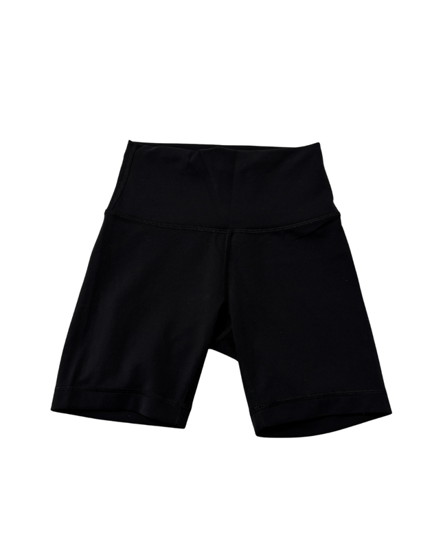 Lululemon Black High-Rise Athletic Biker Shorts
