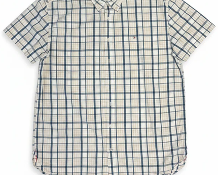 Tommy Hilfiger White Checked Shirt