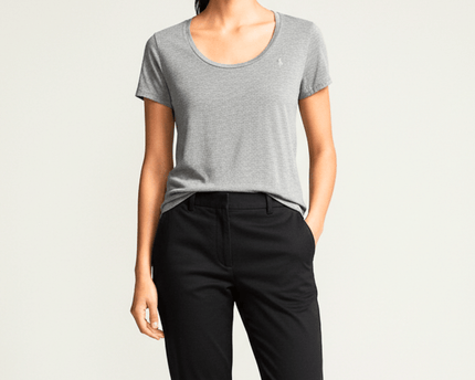 Ralph Lauren Sport Grey Polo Pony Lyocell Blend T-Shirt