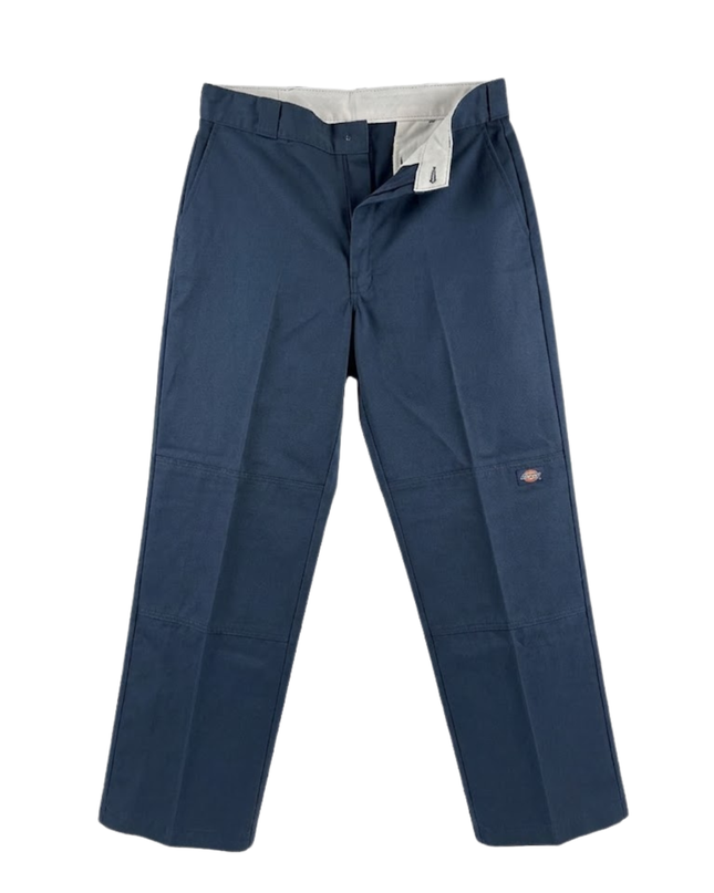 Dickies Dark Blue Loose Fit Double Knee Work Pants
