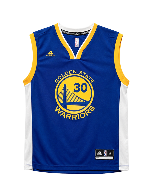 Adidas Blue Golden State Warriors Stephen Curry #30 Basketball Jersey