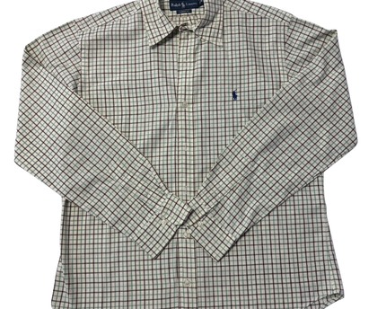 Ralph Lauren Multicolor Checkered Classic Fit Button-Down Shirt