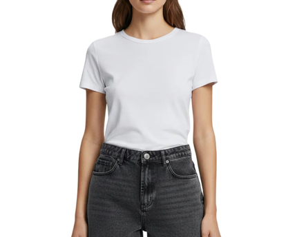 PrettyLittleThing Grey Acid Wash Denim Cut-Off Shorts