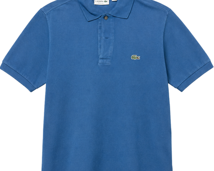 Lacoste Men's Blue Classic Fit Short Sleeve Polo Shirt