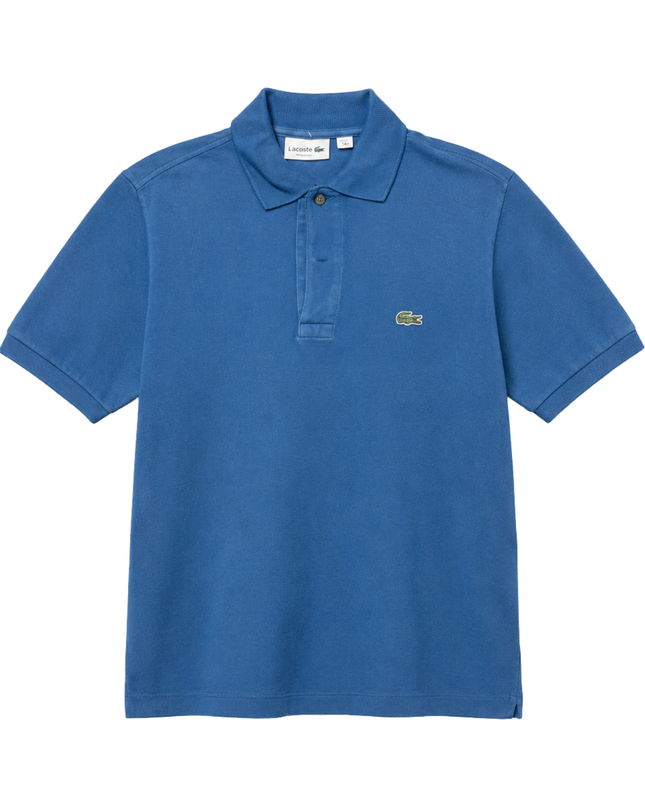 Lacoste Men's Blue Classic Fit Short Sleeve Polo Shirt