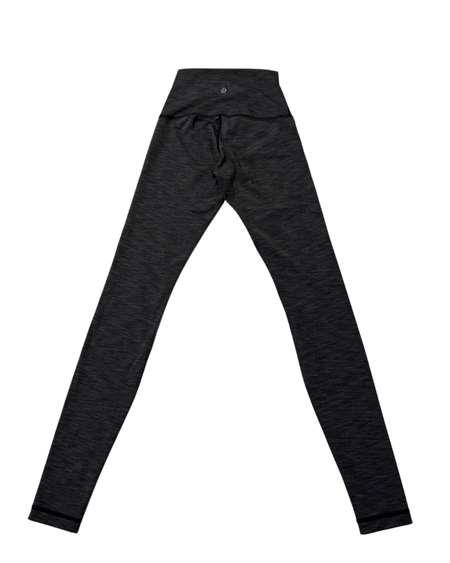 Lululemon Grey Heathered High-Rise Performance Leggings