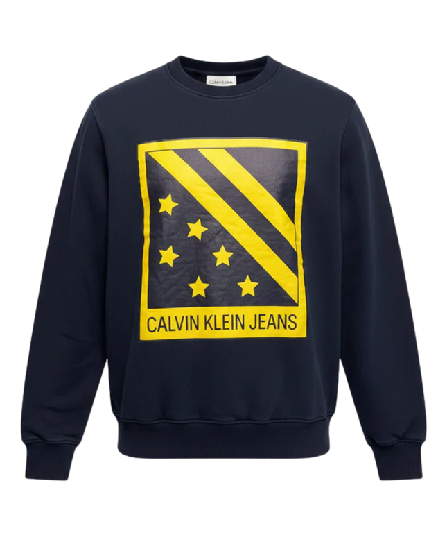 Calvin Klein Navy Graphic Sweatshirt