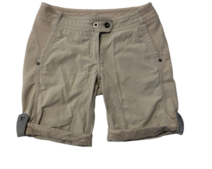 Lululemon Beige Roll-Up Utility Cargo Shorts