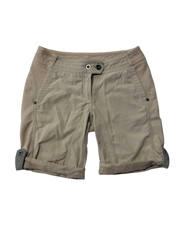 Lululemon Beige Roll-Up Utility Cargo Shorts