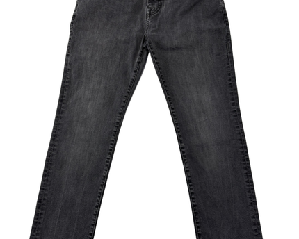 True Religion Rocco Relaxed Skinny Black Jeans