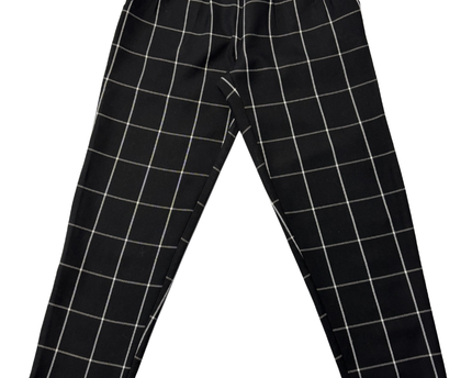 Cotton On Black/White Checkered Tapered Pants