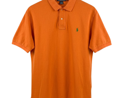 Polo by Ralph Lauren Men's Orange Classic Fit Polo Shirt
