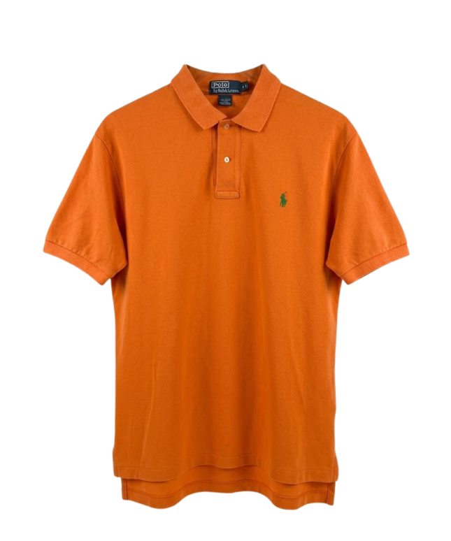 Polo by Ralph Lauren Men's Orange Classic Fit Polo Shirt