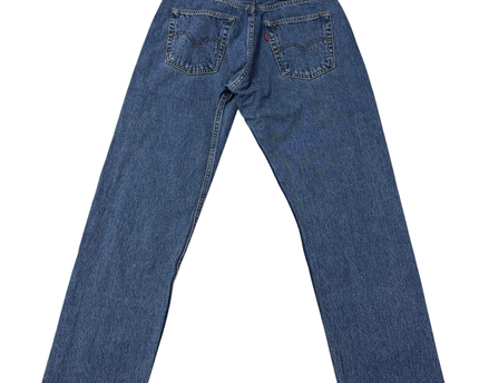 Levi's Classic Blue Straight Leg Denim Jeans