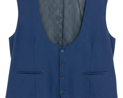 Skopes Navy Blue Milan Scoop Neck Waistcoat
