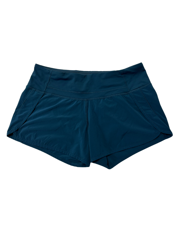 Lululemon Teal Athletic Performance Running Shorts