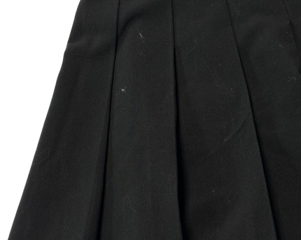 Pull&Bear Pacific Republic Black Pleated Mini Skirt