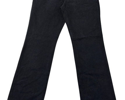 Calvin Klein Collection Men's Black Cotton Tailored Pants