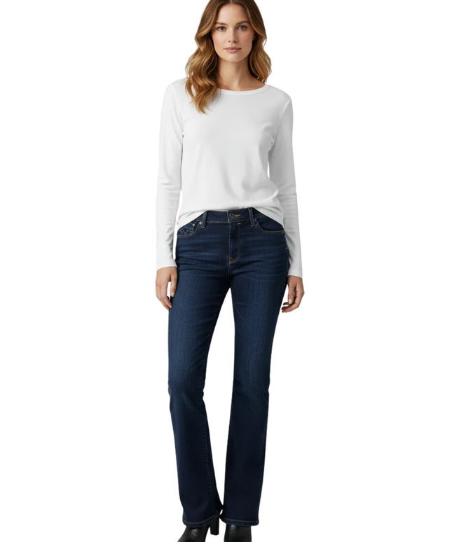 Levi's 627 Dark Blue Straight Fit Denim Jeans