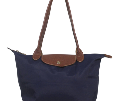 Longchamp Navy Le Pliage Large Nylon Shoulder Bag