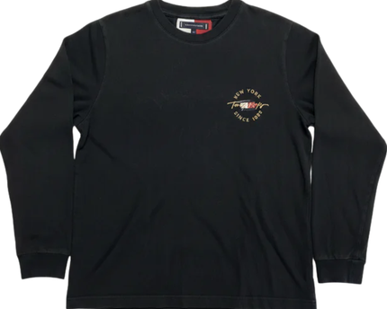 Tommy Hilfiger Black New York Long Sleeve T-Shirt