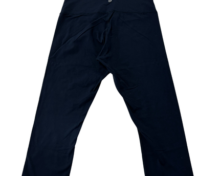 Lululemon Navy Blue High-Rise Crop Leggings