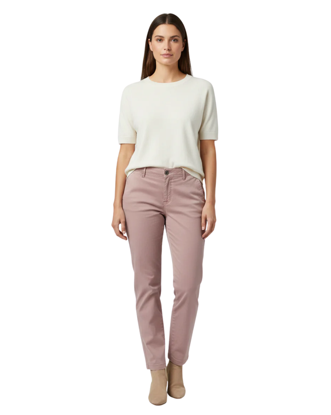 Tom Tailor Pink Chino Slim Pants