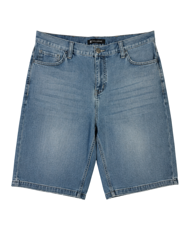 Billabong Blue Denim Relaxed Fit Shorts
