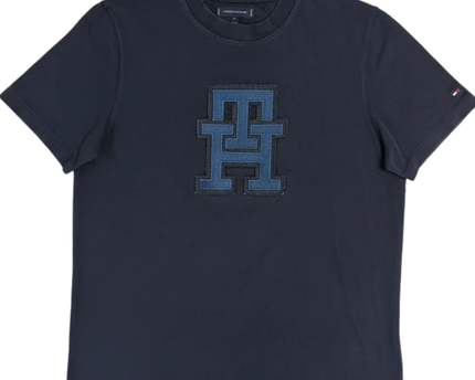 Tommy Hilfiger Navy Flag Logo T-Shirt