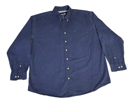 Tommy Hilfiger Blue Classic Fit Button-Down Shirt