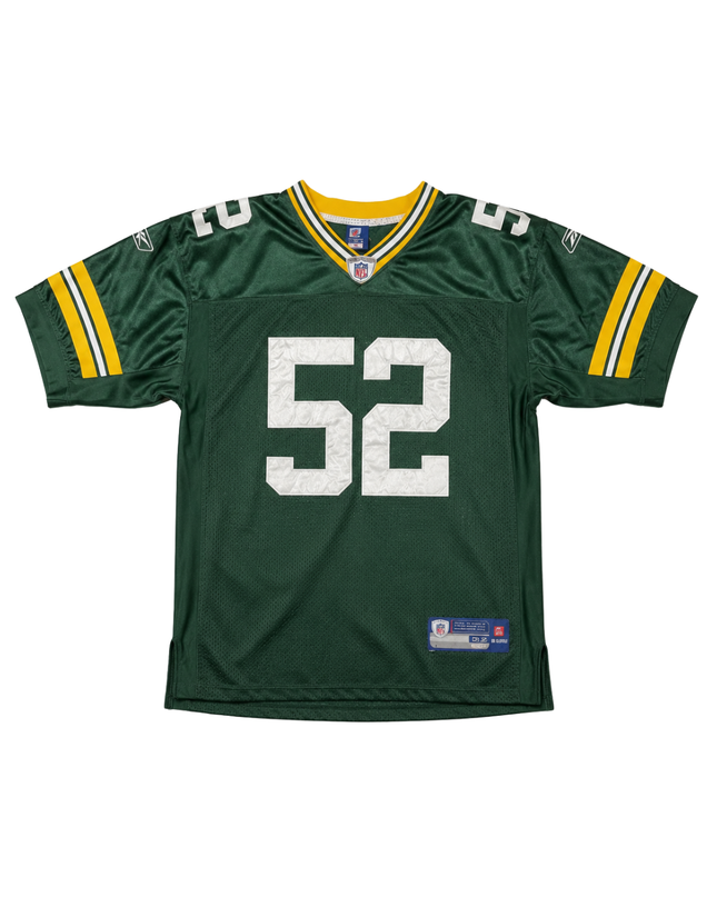 Reebok Green Green Bay Packers Clay Matthews #52 NFL Jersey