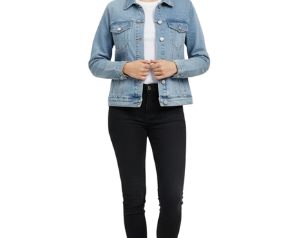 Denim Co Blue Classic Stretch Denim Jacket