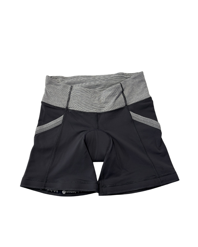 Lululemon Grey Padded Cycling Sports Shorts