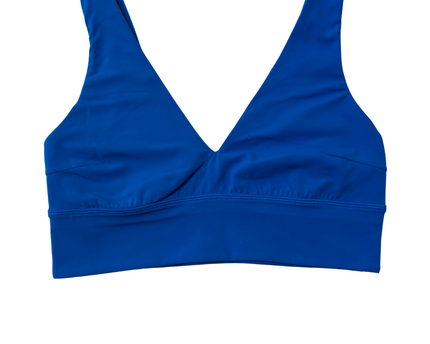 Lululemon Bright Blue V-Neck Align Sports Bra