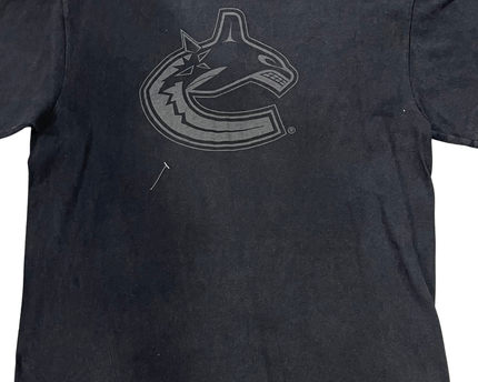 NHL Black Vancouver Canucks Graphic Tee
