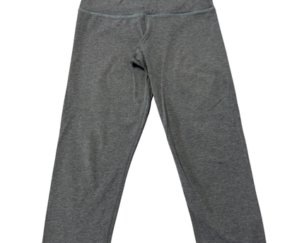 Lululemon Gray Heathered Cropped Leggings