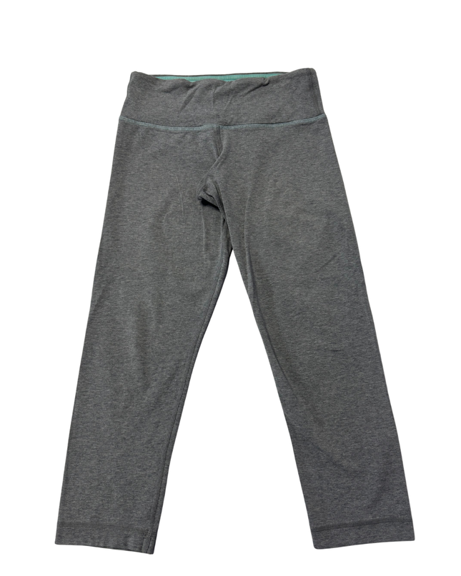 Lululemon Gray Heathered Cropped Leggings