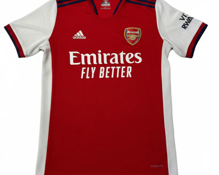 Arsenal Home 21/22 Adidas Red  Football Jersey