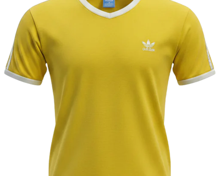 Adidas Yellow Trefoil T-Shirt