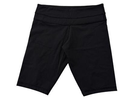 Lululemon Athletica Black High-Performance Tight Fit Athletic Shorts