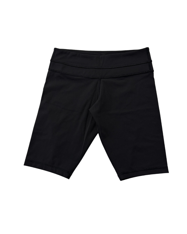 Lululemon Athletica Black High-Performance Tight Fit Athletic Shorts
