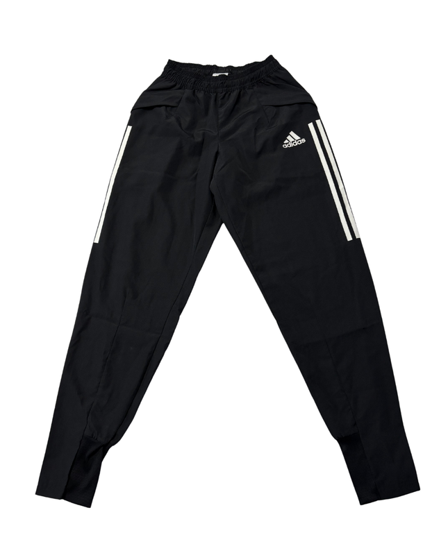 adidas Black 3-Stripe Athletic Track Pants